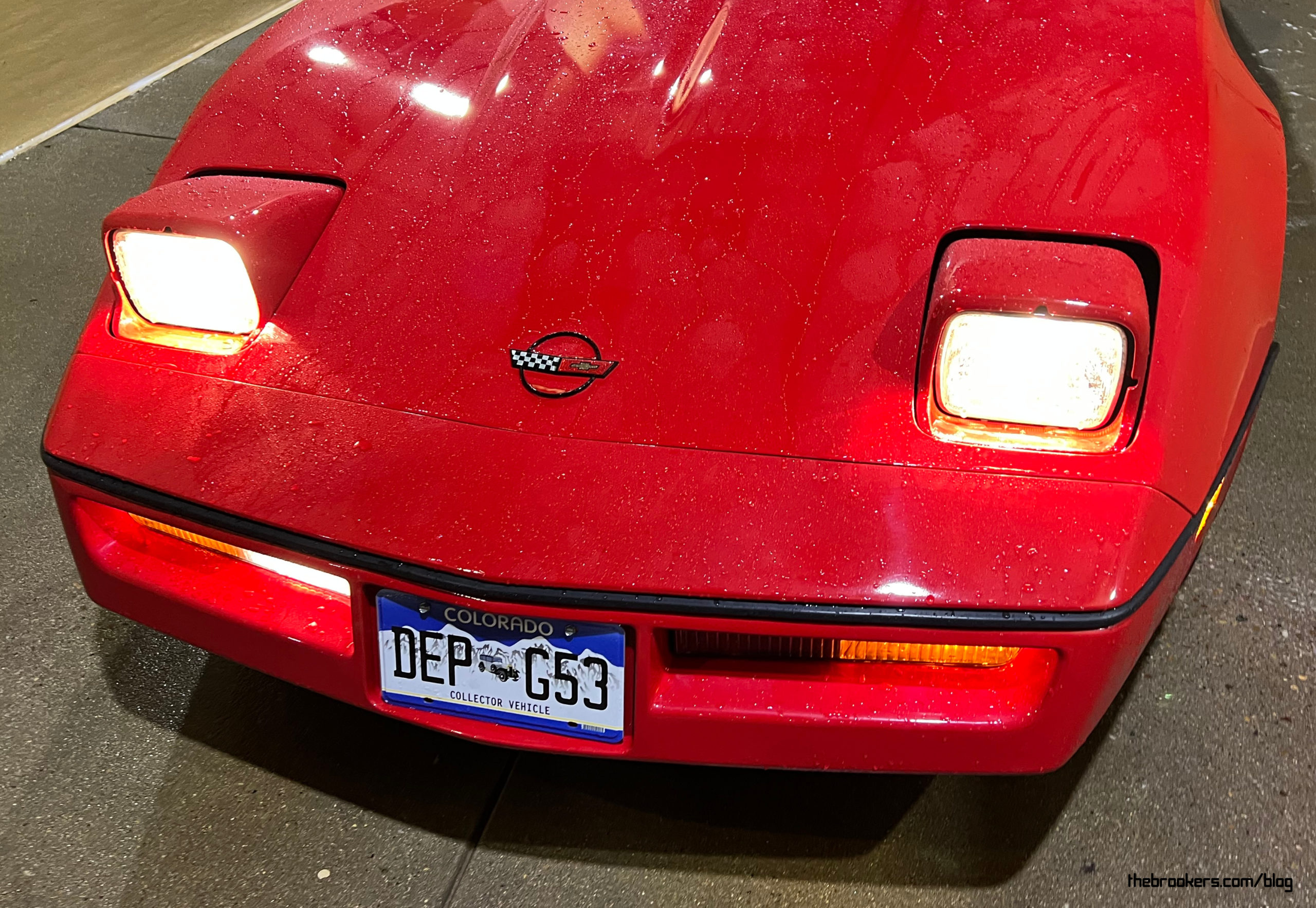 Corvette to work day