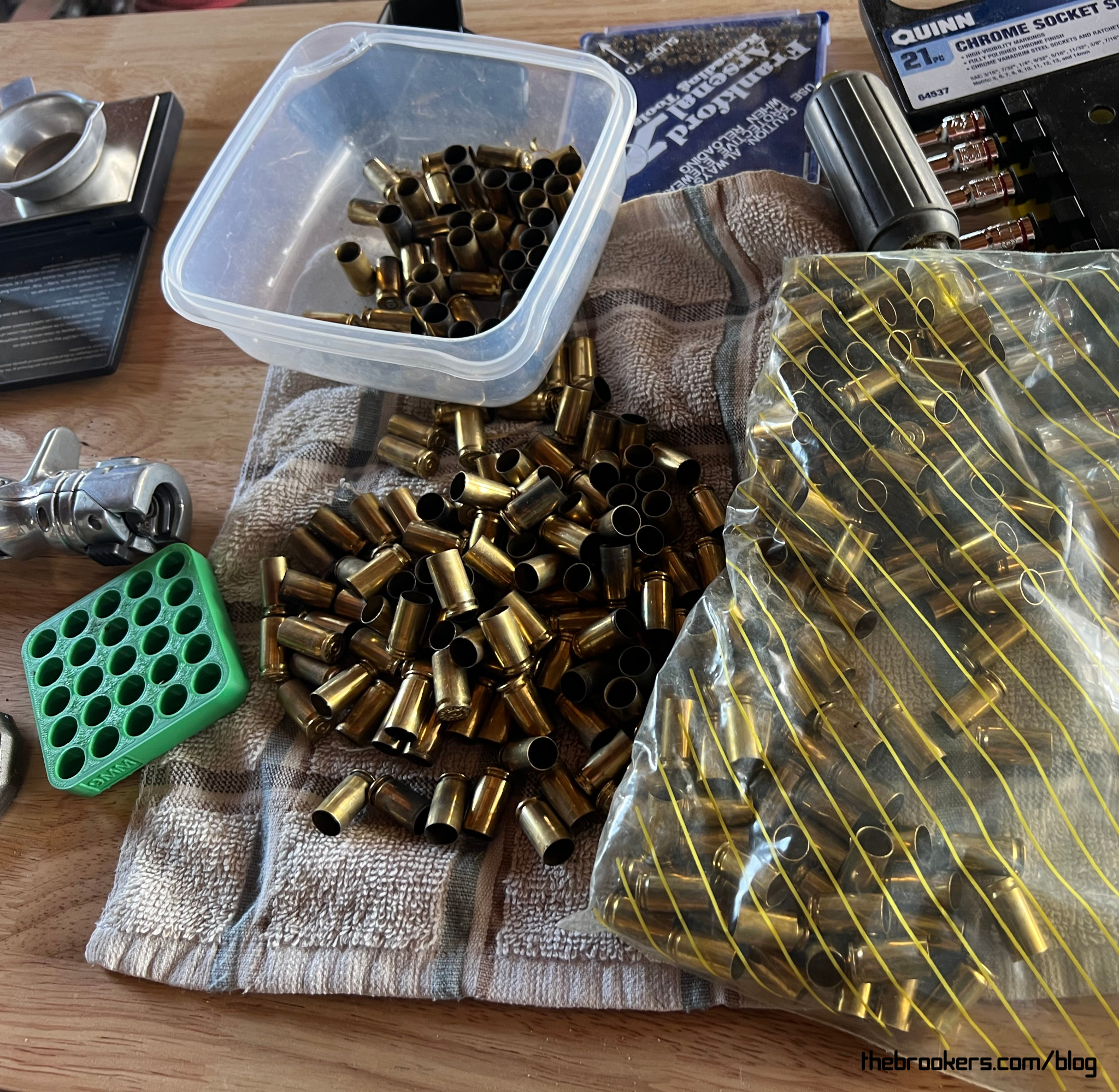 .9 mm reloading