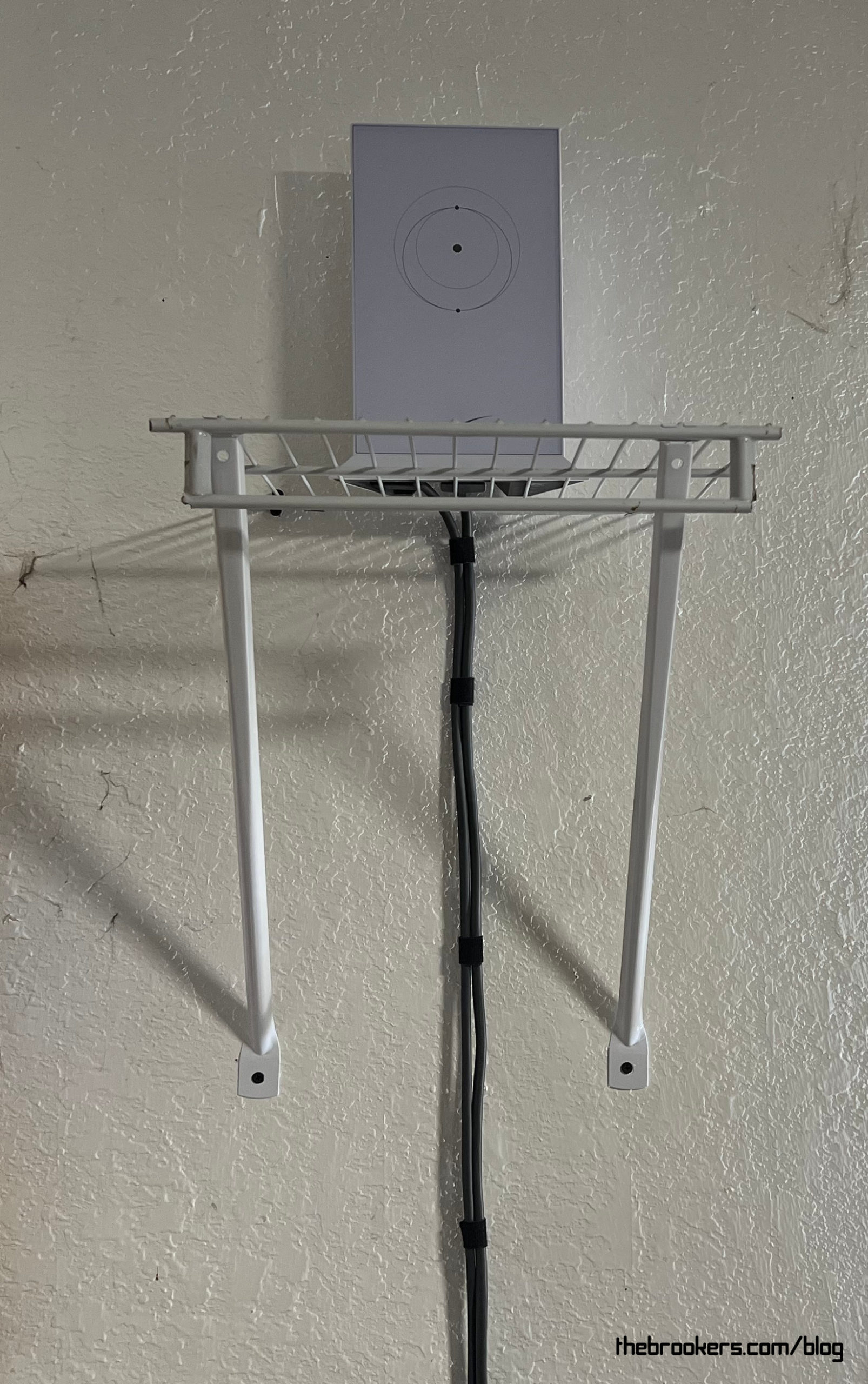 Tidy up the cables
