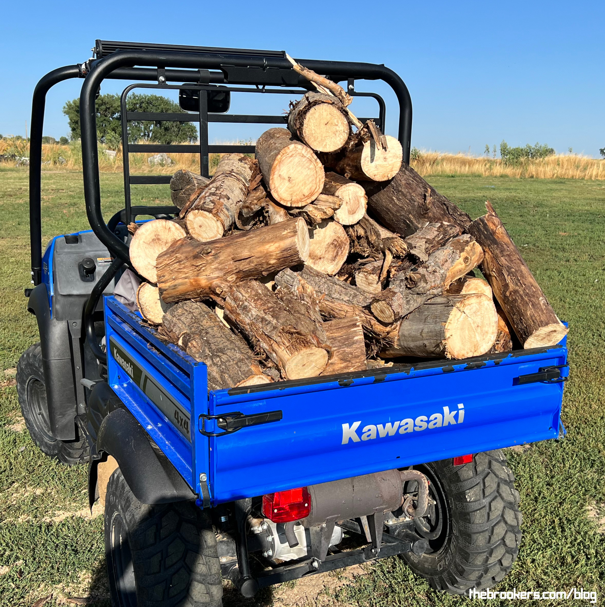 Cutting wood