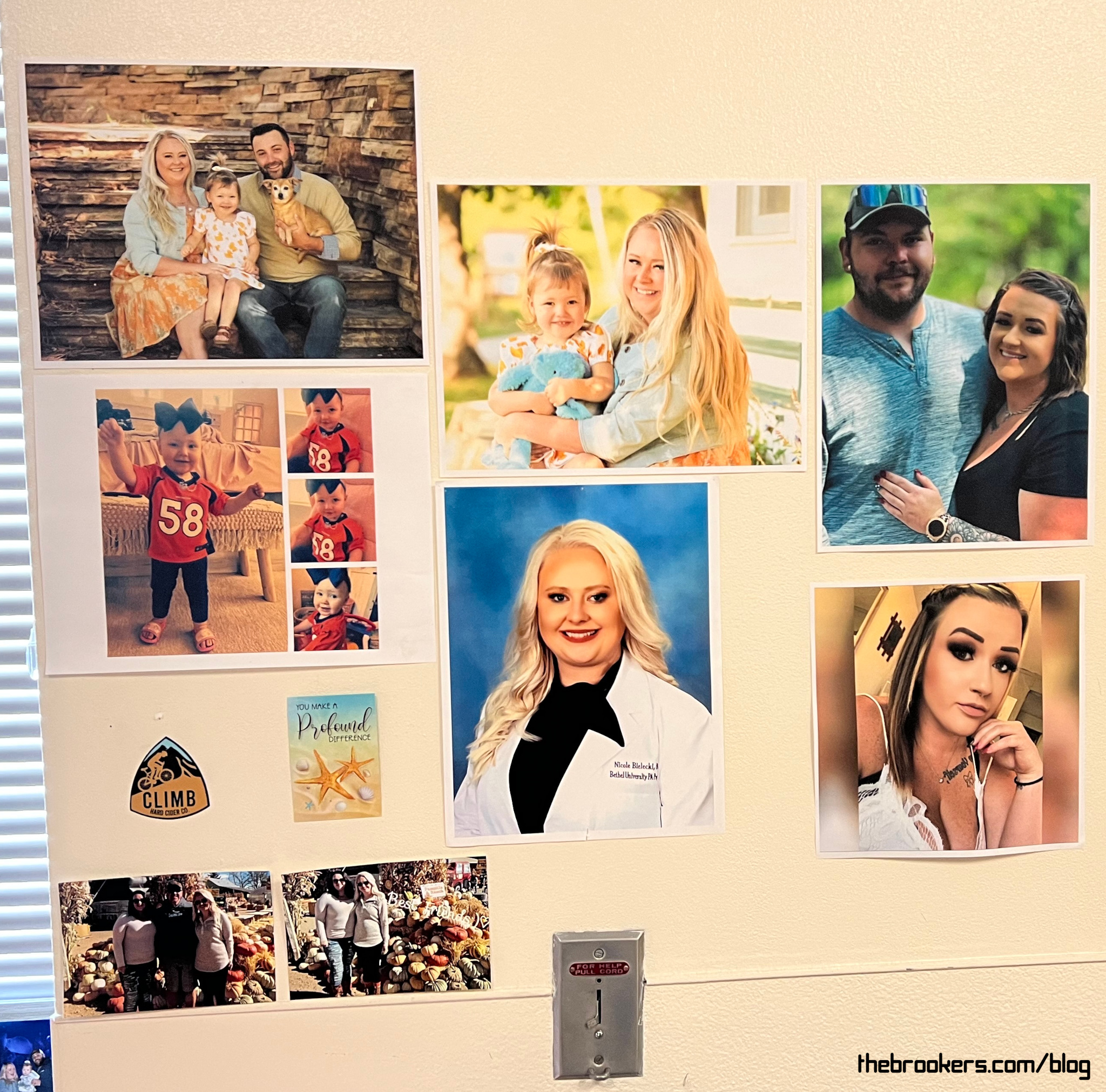 Work picture wall