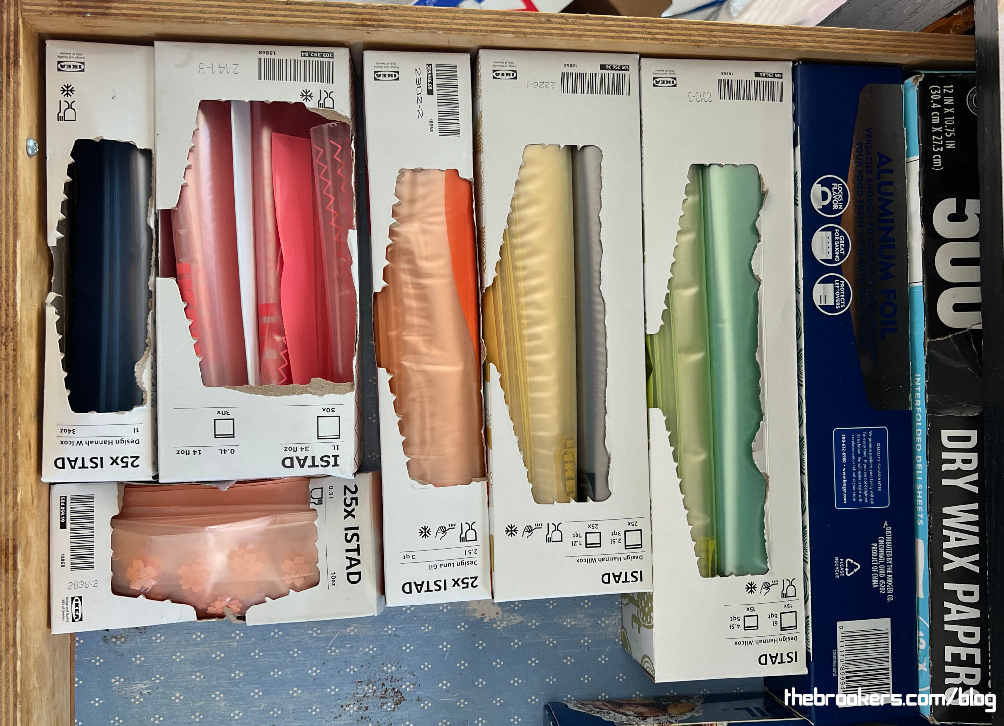 The baggie drawer