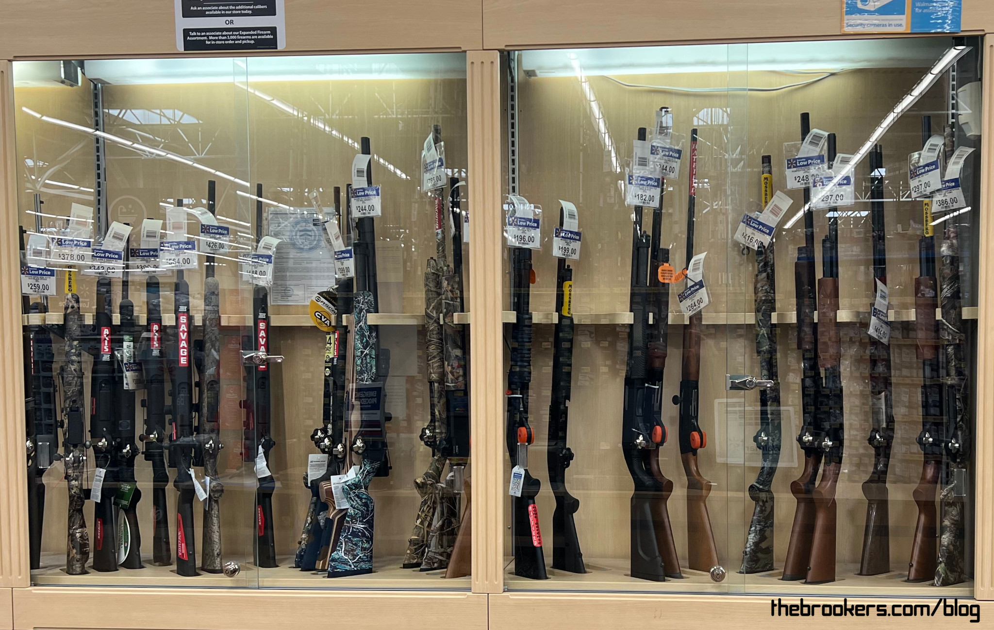 Wal-Mart guns?