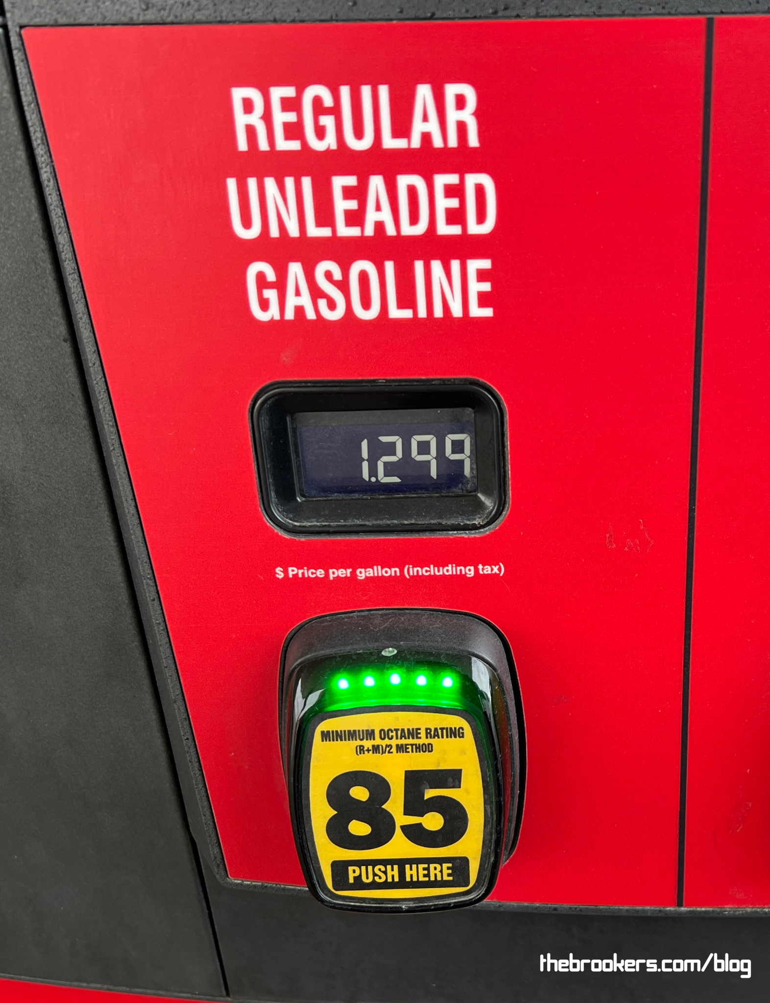 $1.29 a gallon