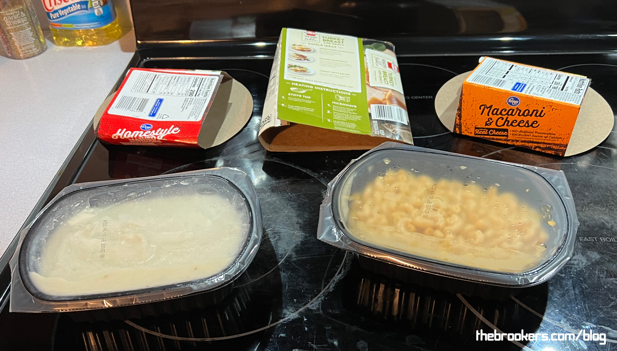 Microwave dinner