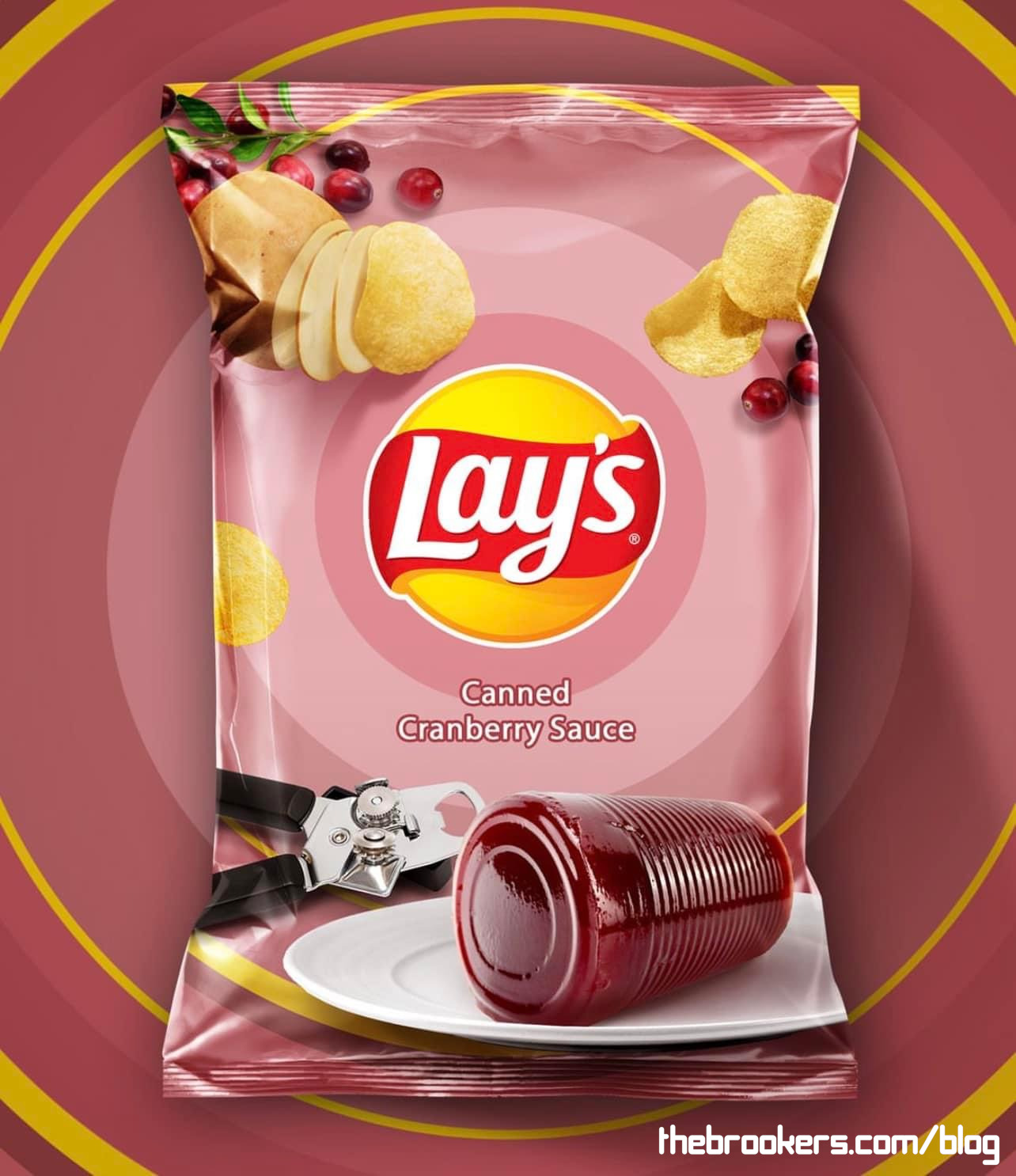 Cranberry chips
