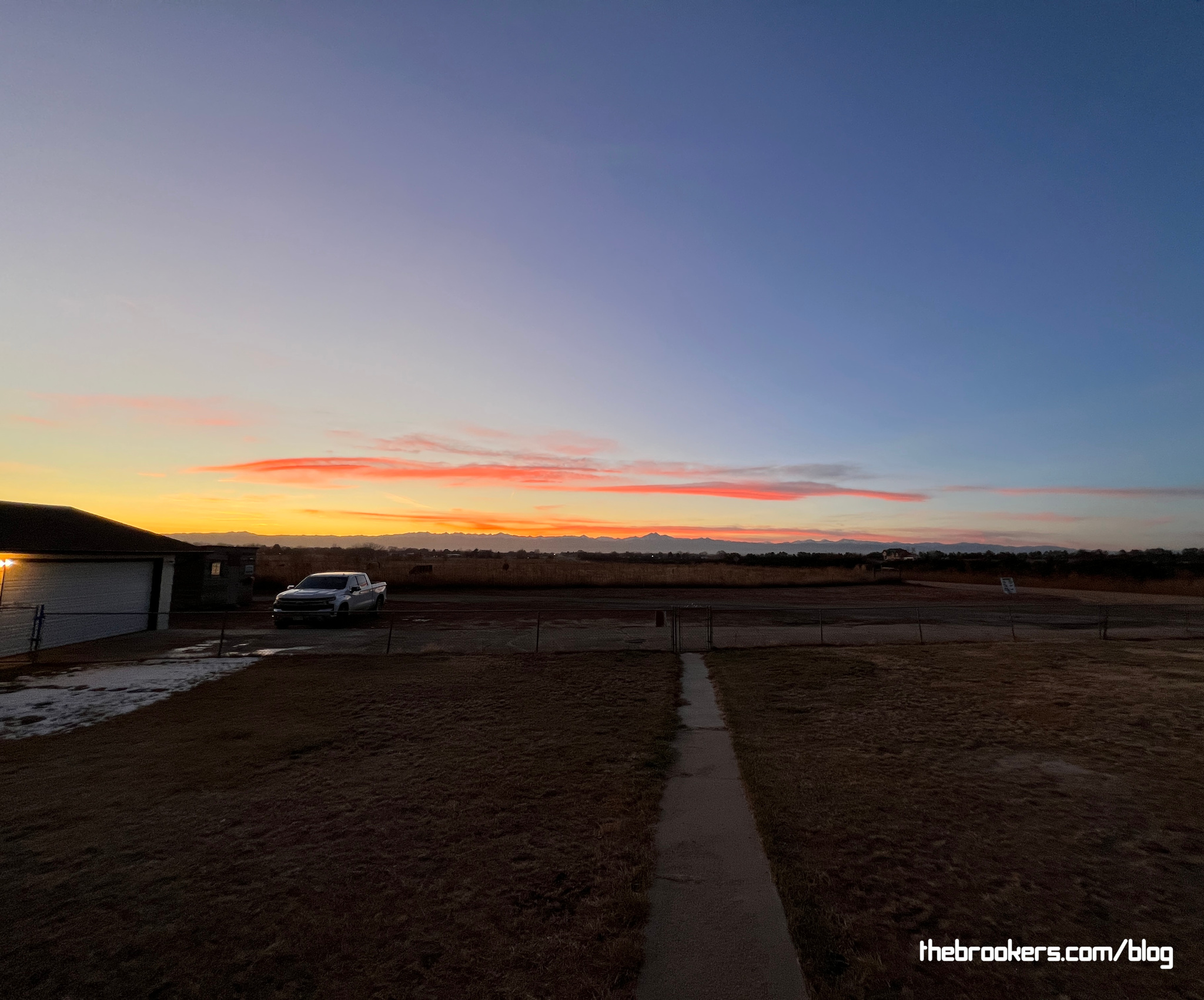 Beautiful sunset