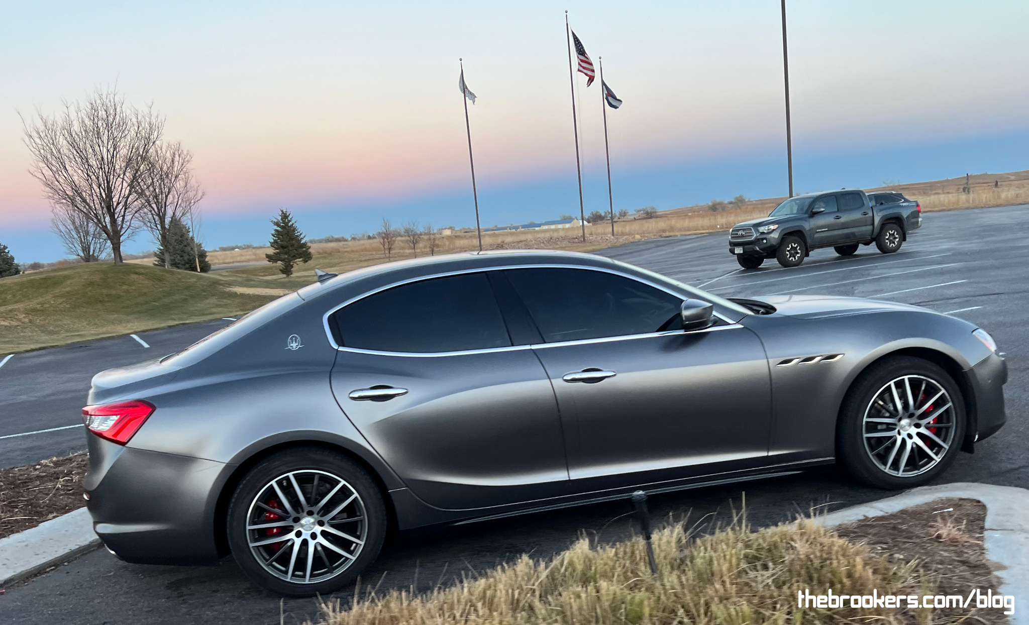 My Maserati does 185