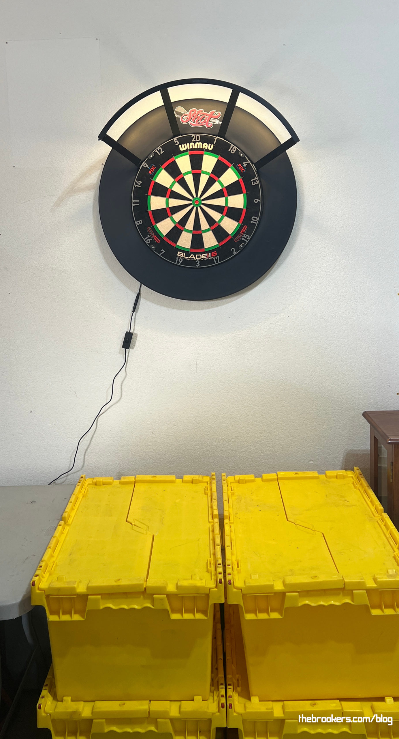 Dart board is back!