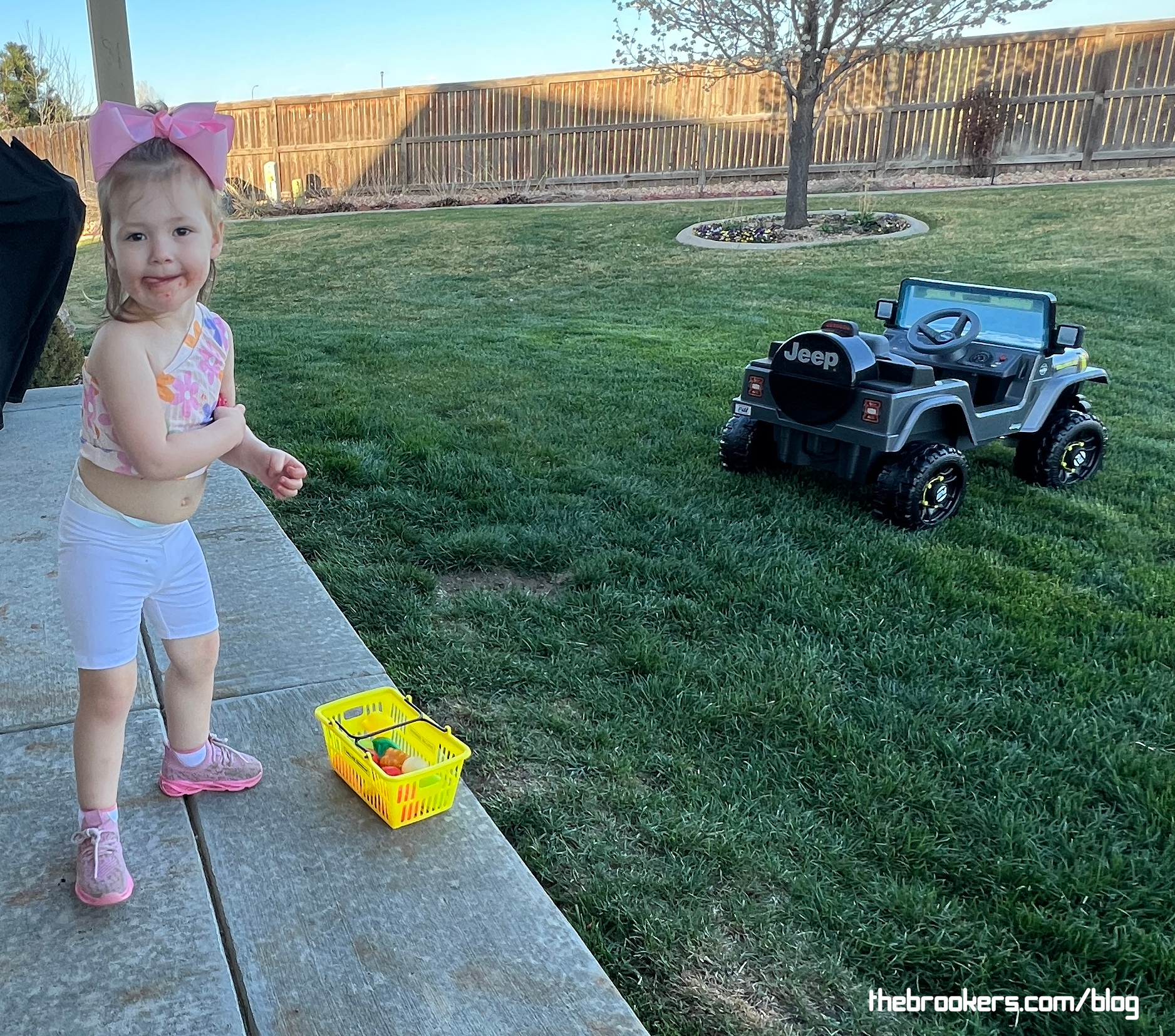Dancin’ by my Jeep…
