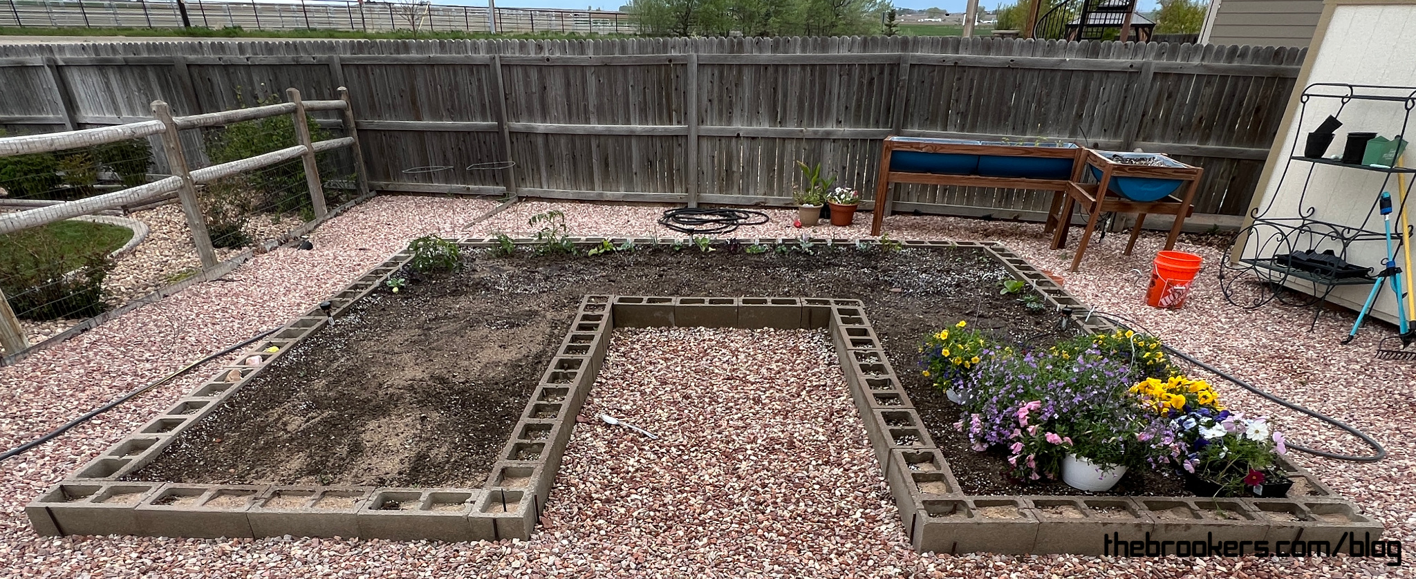 Garden is started!