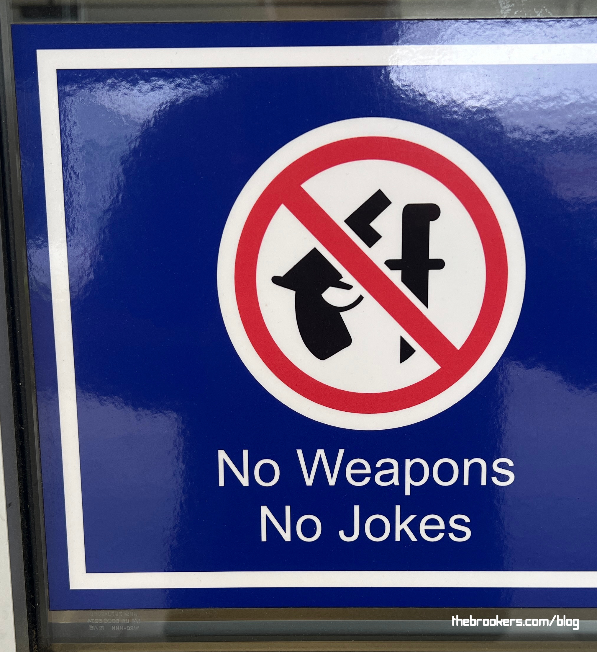 No Weapons No Jokes
