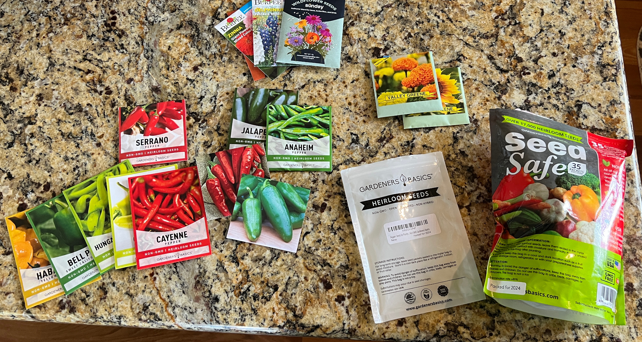 Garden is going…