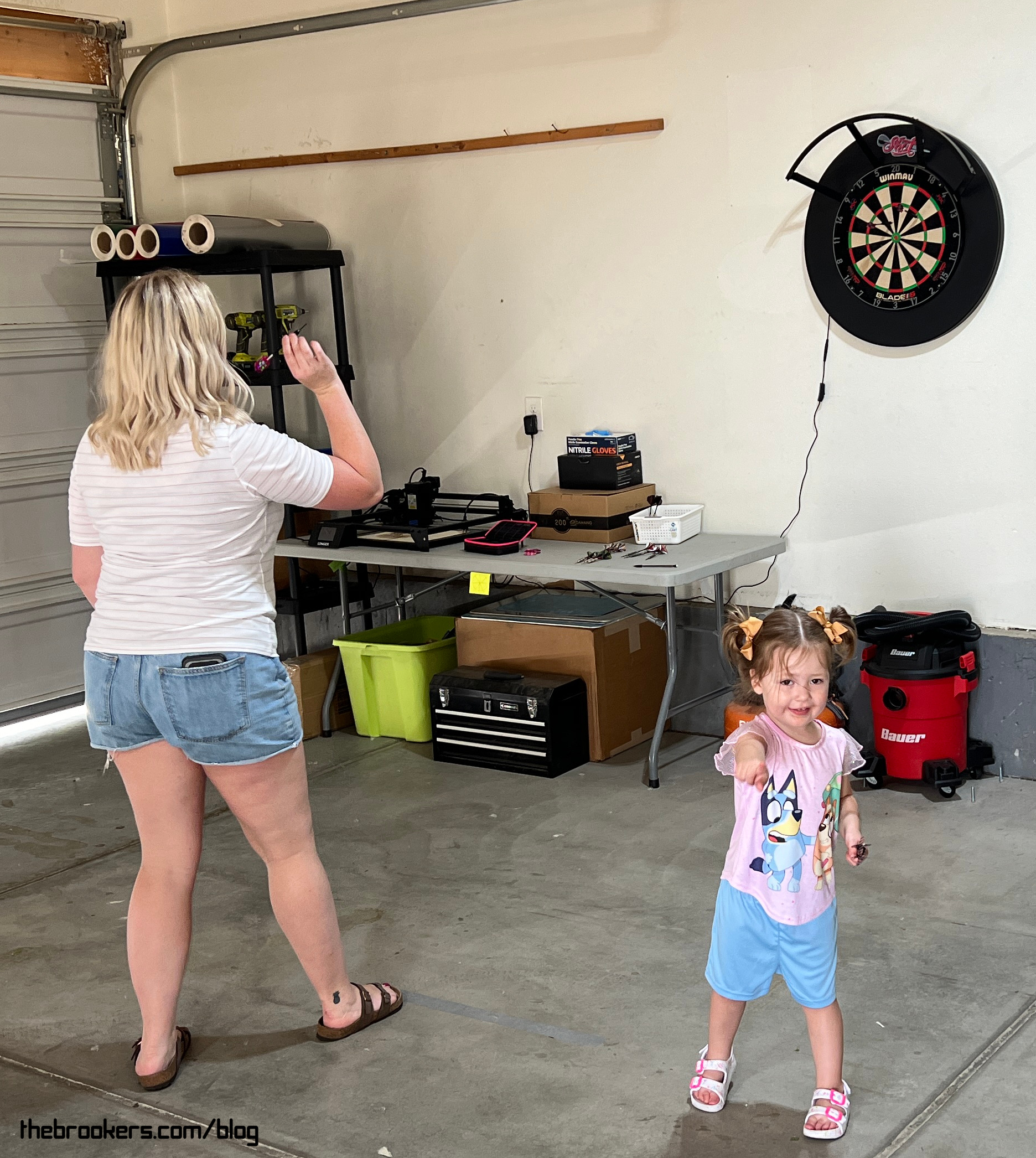 Playing Darts