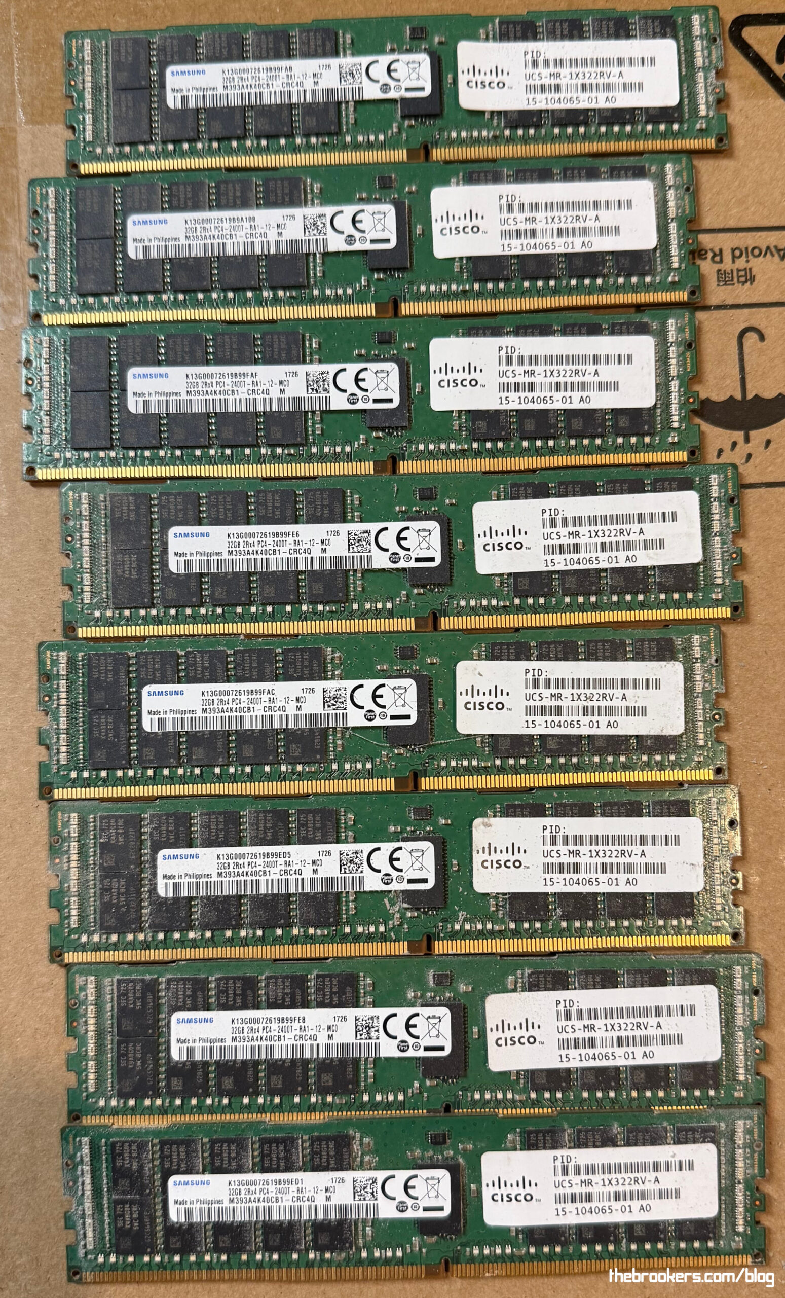 256 GB of RAM