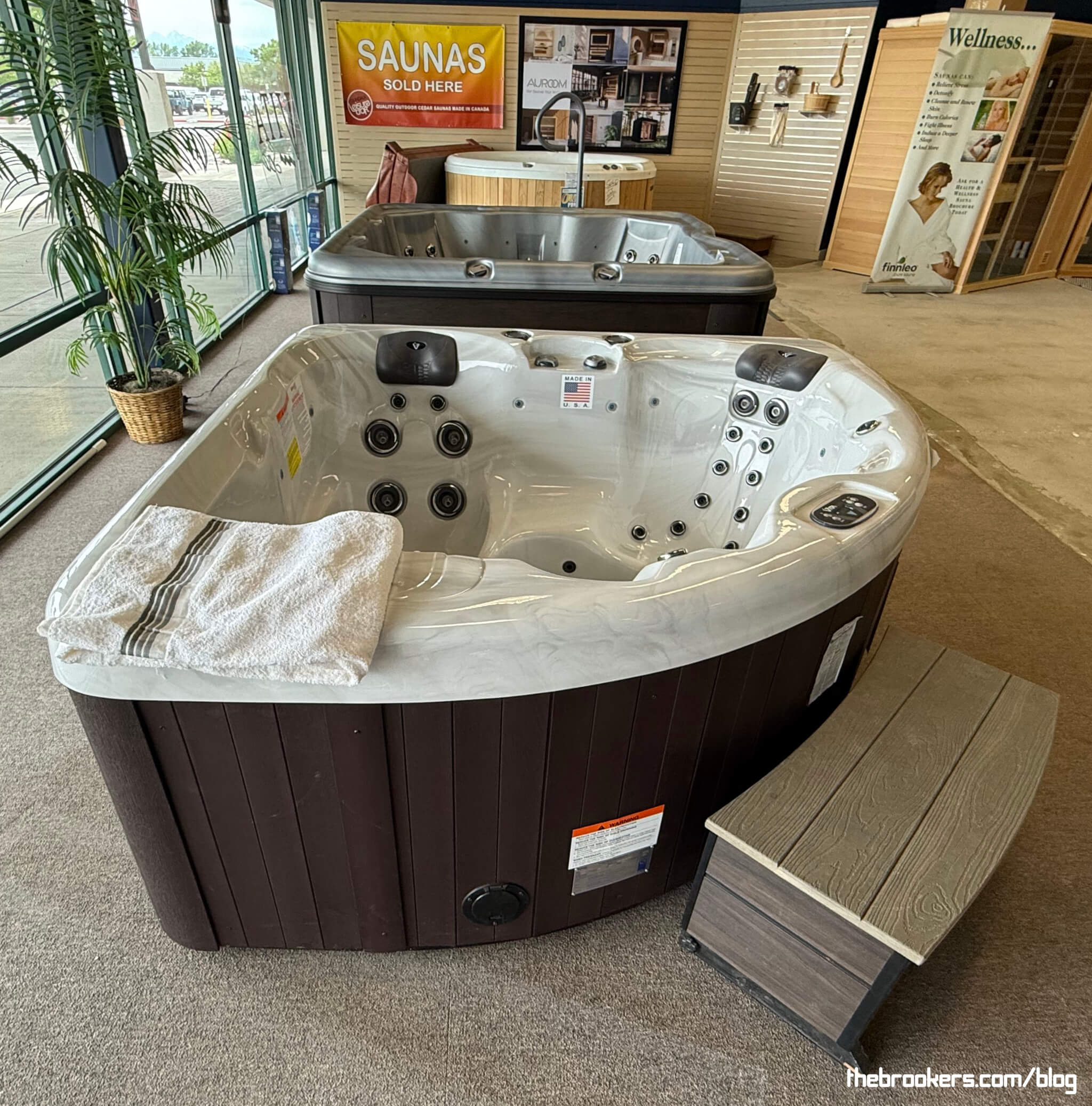 New Hot Tub!