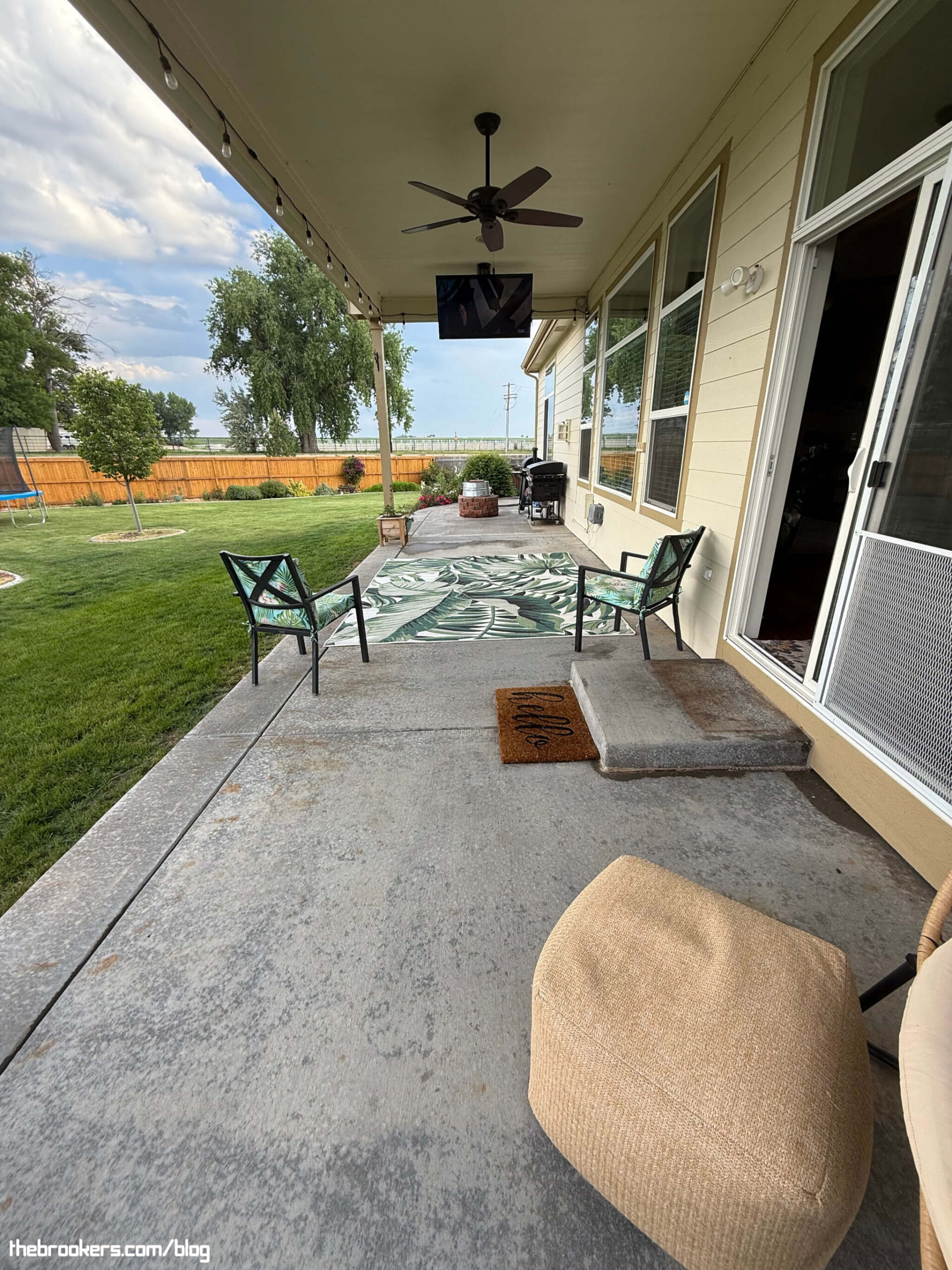 Clean Patio