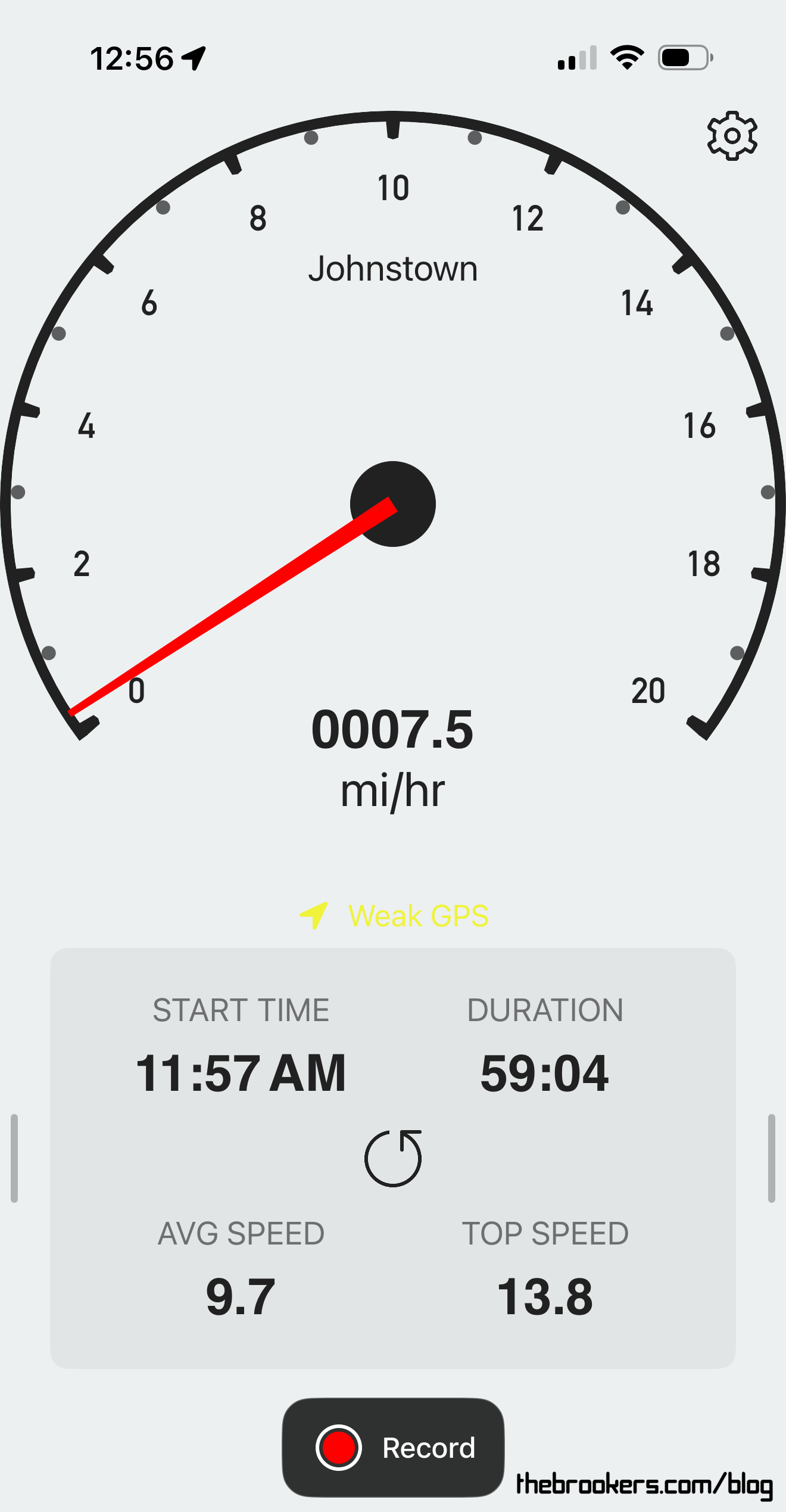 7.5 miles 5 7.5 miles