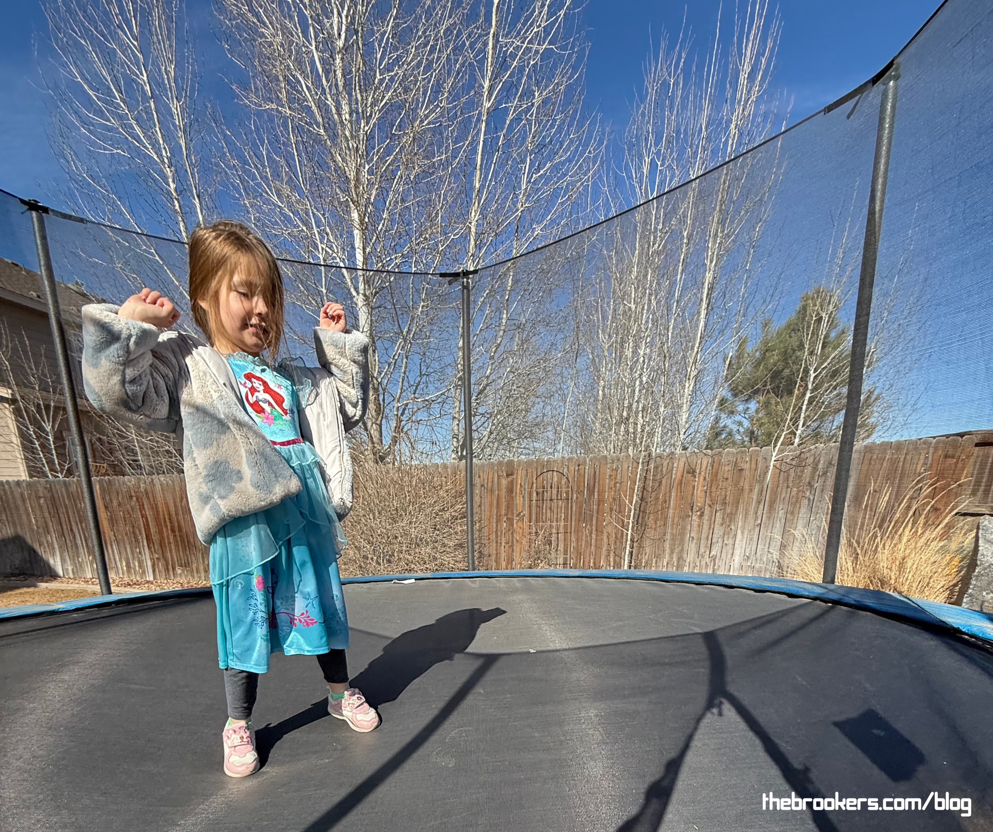 Fun on the trampoline 5 Fun on the trampoline