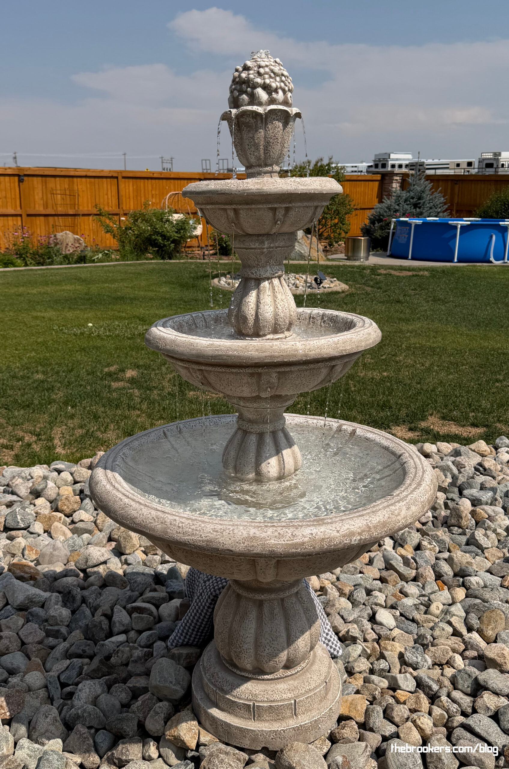 New fountain