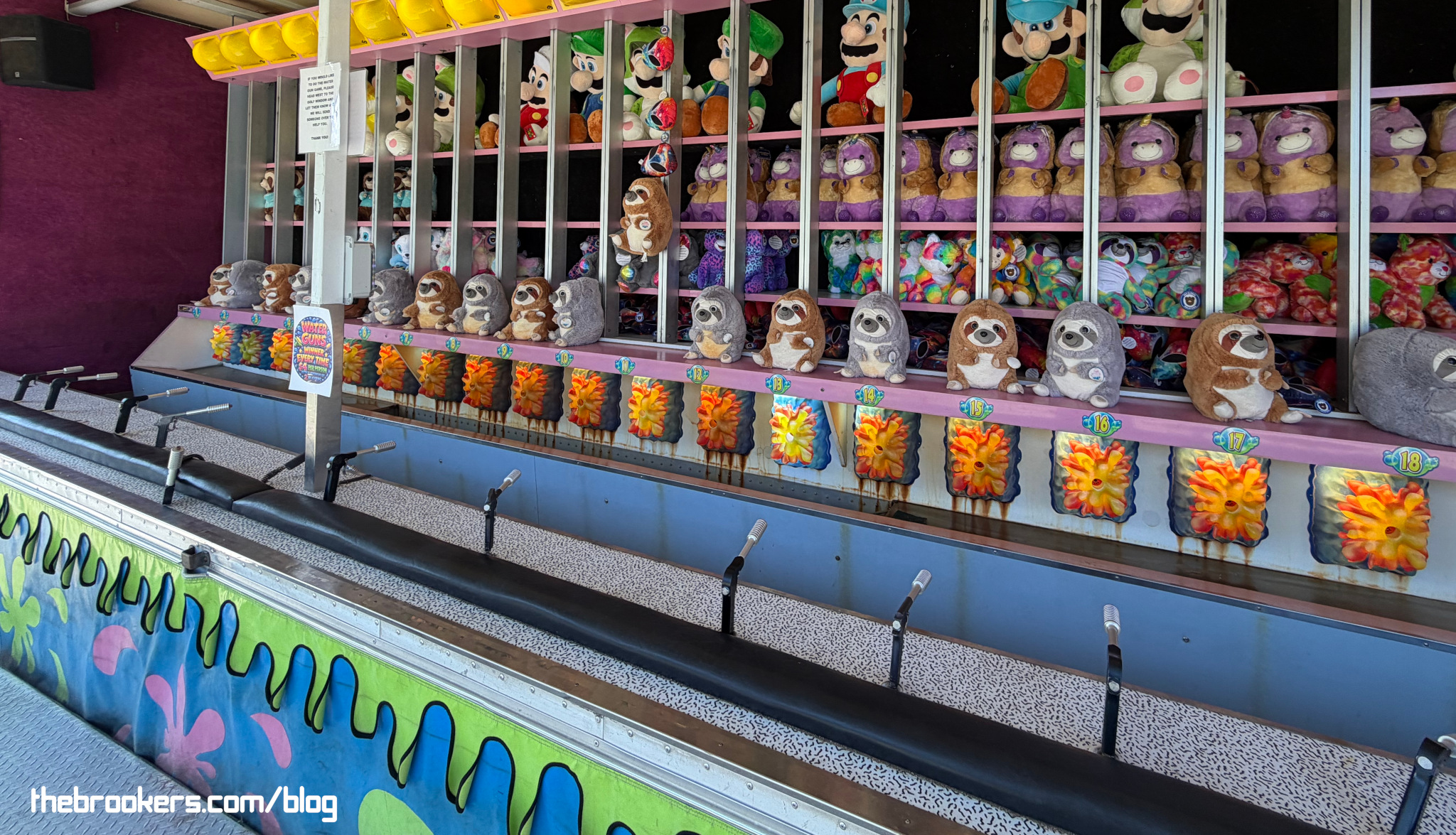 Water gun arcade