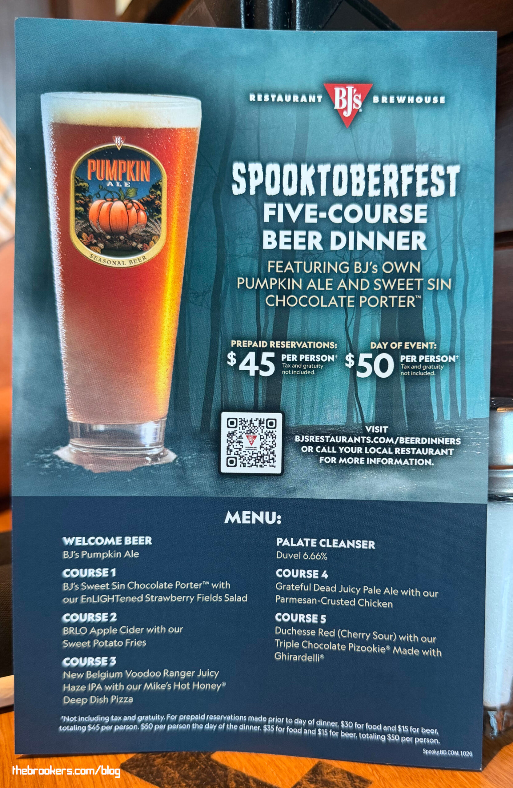Five-Course Beer Dinner 10 Five-Course Beer Dinner