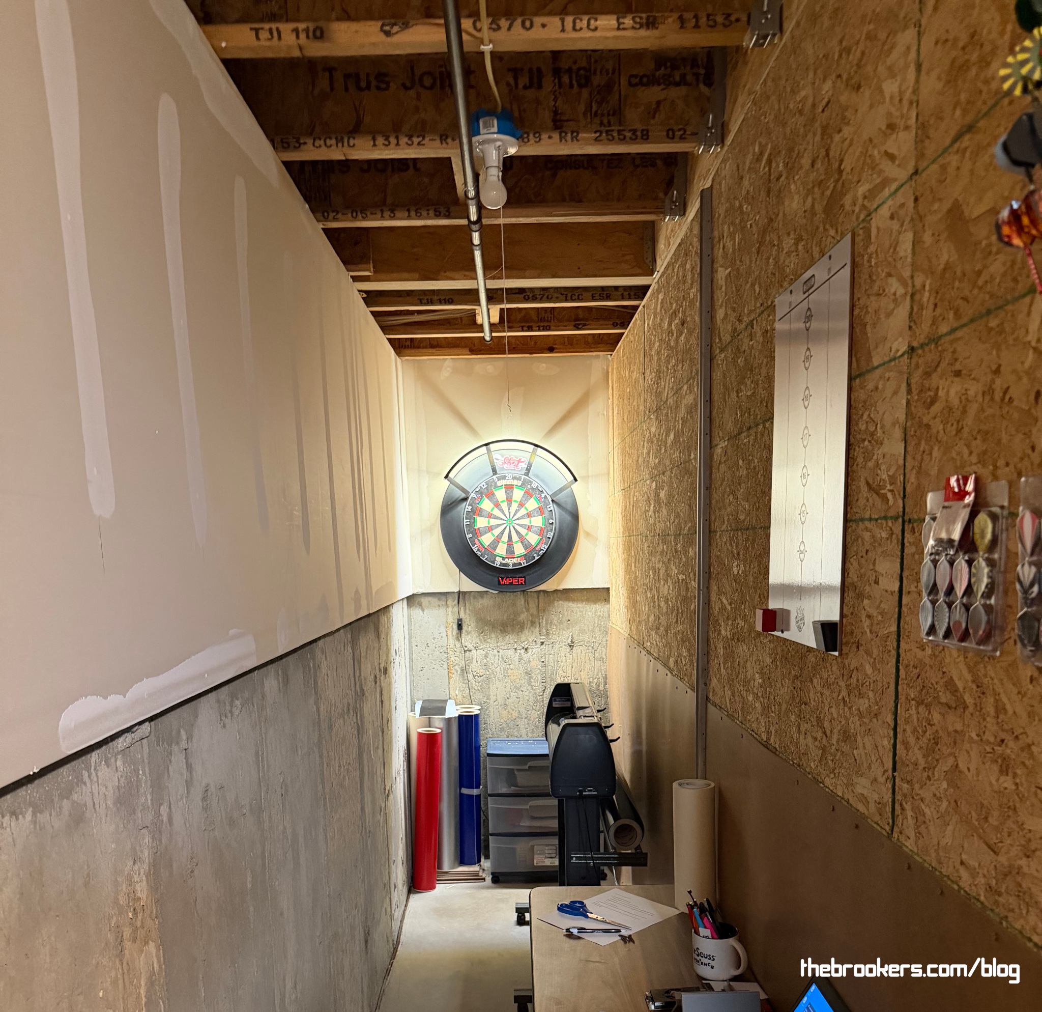 Downstairs Darts!